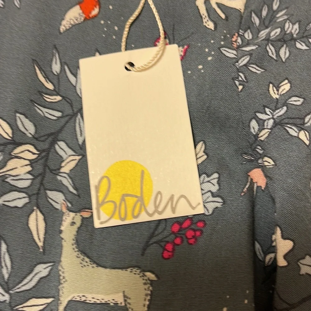 Mini Boden forest friends dress sz 5/6 nwt - Picture 4 of 4